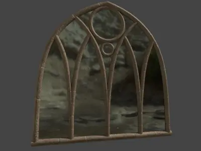 Cathedral Stone Trim Asset pack Free low-poly 3D model
