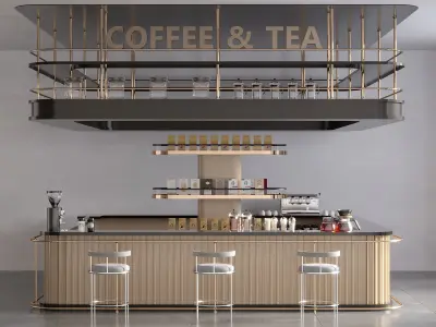 CAFE BAR NO10  A 3D model