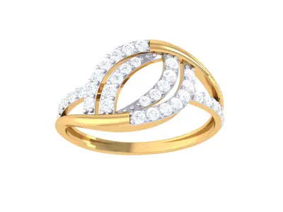 Women Ring  Render 3dm STL OBJ FBX Details 3D print model 293