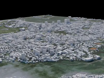 Dar Es Salaam - Tanzania 3D model