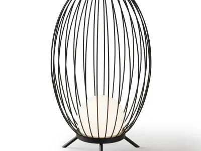 Table lamp Faro Barcelona CAGE 3D model
