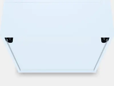 BESTA Shelf unit with door 1 3D model