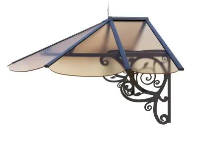 Lily Palram Door Canopy 3D model