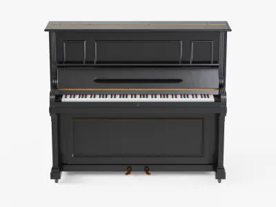  Wooden Upright Piano Bundle 