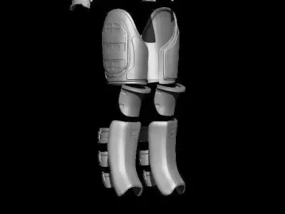 Taskmaster Full Body Armor-Files 3D model