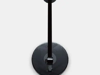 NYMANE Work lamp with wireless rechargeable Low-poly 3D model