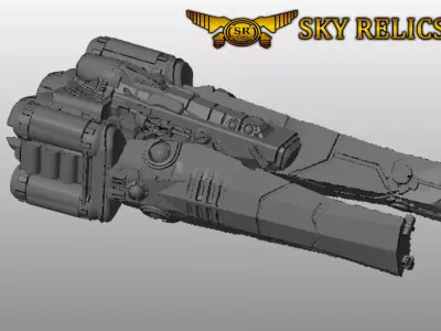 SKY RELICS - 22 INVADER 3D print model