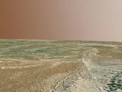 Landscape Terrain Surface Environment PBR 17 Low-poly 3D model