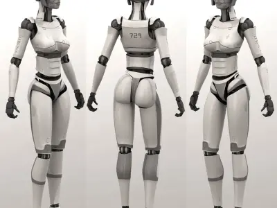 2ndGen Rigged 3D model