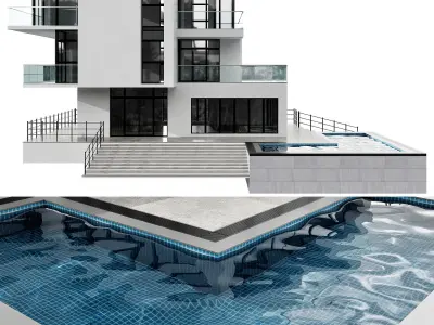 MODERN HOUSE NO28 A 3D model