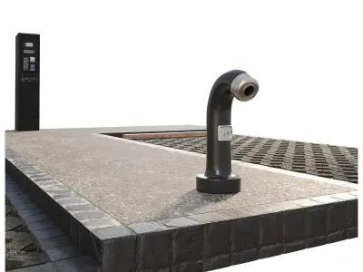 Perpendicular parking 3D model