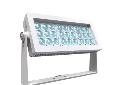 Outdoor industrial Lighting Module 4 3D model