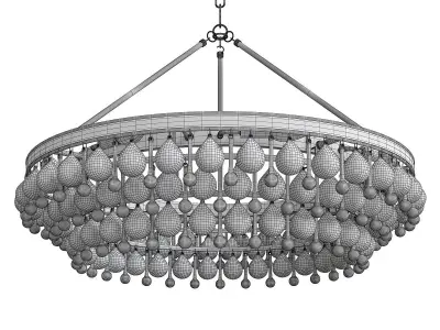CALYPSO ROUND CHANDELIER Low-poly 3D model
