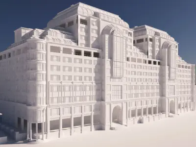 London Building 3D model