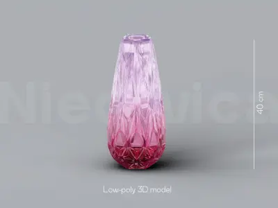 NIEDWICA GEOMETRIC VASE FREE STL 3D MODEL 3D print model