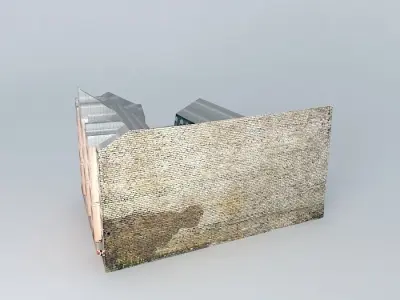 Riga Cesu street 43 Free 3D model