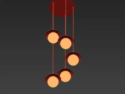 Loft Cone Pendant Reflector 5 3D model