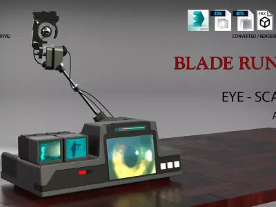 Blade Runner Eye Scanner 3D model