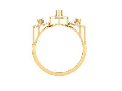  Women Ring MTL 3dm STL OBJ FBX Details 3D print model 76