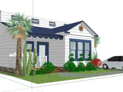 Creative Design-Holiday Cabin-048 3D model