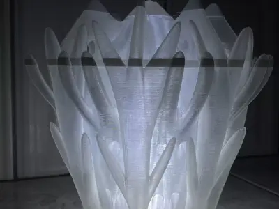 Queen Lamp 3D print model