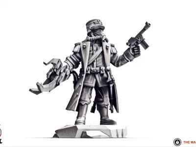Valour Korps - General Klaus 3D print model