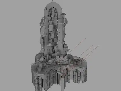 Penisylvania - Weekly 3D Render 02 3D Model 3D model