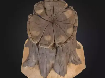 Nature Timber and Driftwood Collection 3D Model Pack