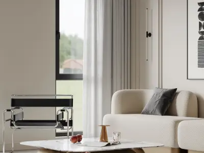apartment interior scenes    3D model 14