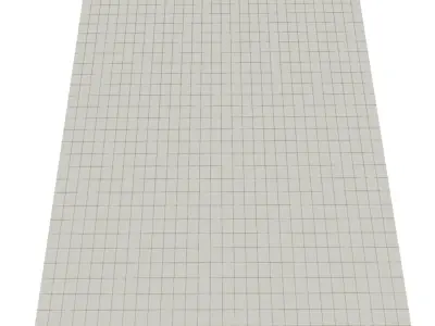 carpet rug kovri Low-poly 3D model