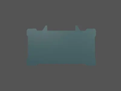 UHD High tech Graphical Interface v6 005 Low-poly 3D model