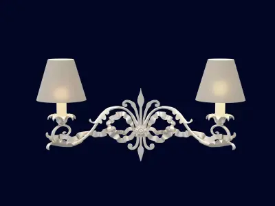 Wall lamp 3D model 47