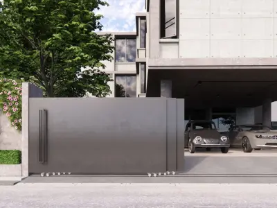 Tropical House Exterior and Interior Scene 3D model Low-poly 3D model