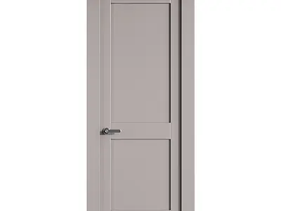Modern entrance door 40 3D model