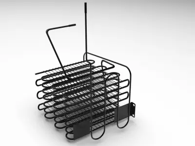 Refrigerator Condenser Coils 3D model