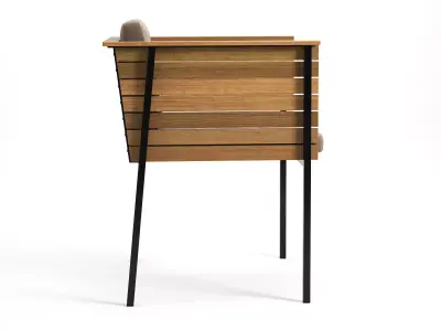 Haringe Armchair 3D model