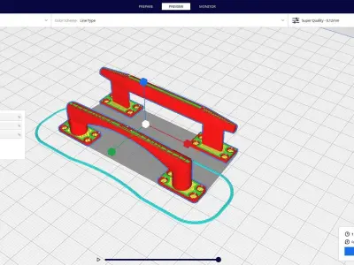 handle door 3D print model