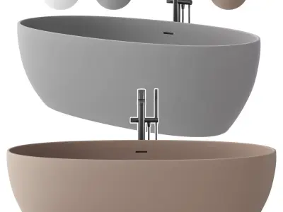 Bathtub Cielo Shui Comfort 3D model