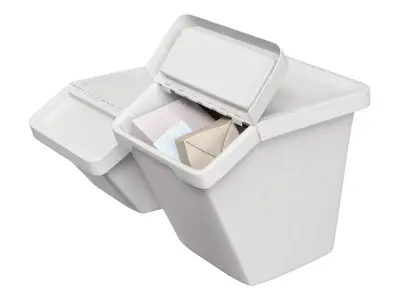 Sortera Ikea Recycling bin 3D model