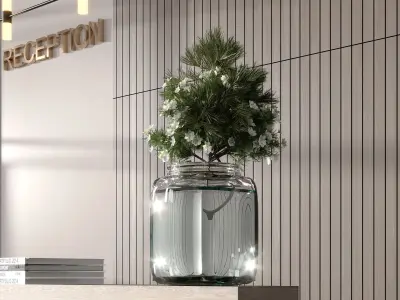 RECEPTION DESK NO14 A 3D model