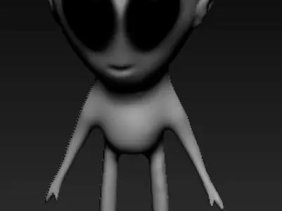 Fazai alien 3D model