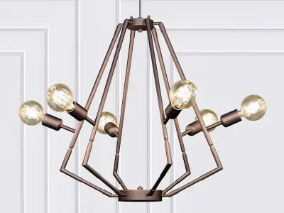 Colorado Chandelier 3D model