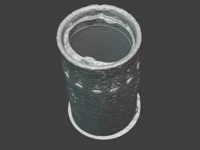 Street bins collection 3D Model Pack