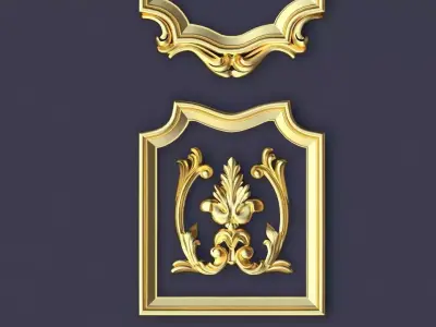 dekor ornament 3D model 33