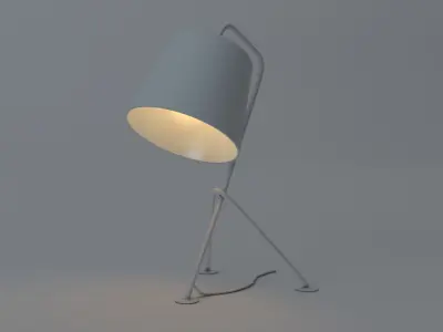 LAMP BEDSIDE---Classic Free 3D model