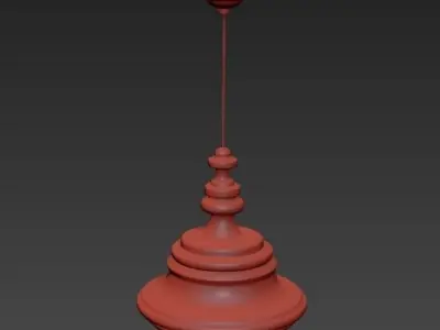 Small Washington Pendant 3D model