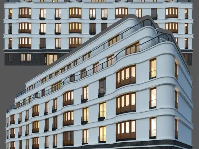 Residential Apartment 02 3D model