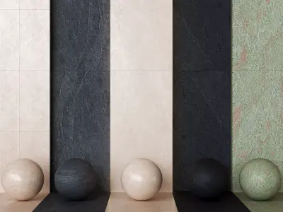 Lea Ceramiche Waterfall Porcelain Tiles - 4 Colors -Set of 20 Texture