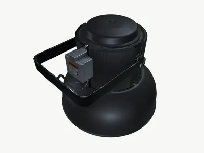 Industrial lamp 3D model