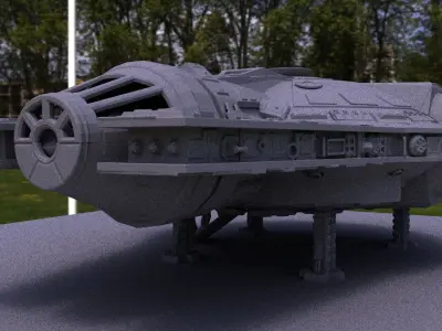 Mini Falcon 3D print model